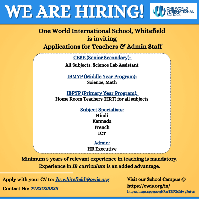 Current Career Opportunities