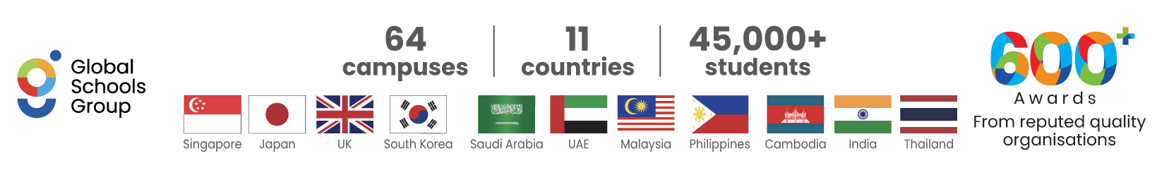 Global School Group (GSG) Footer Banner