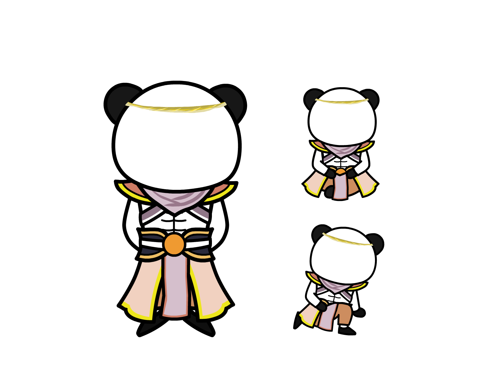 人物图-玄幻修仙-多动作-男7