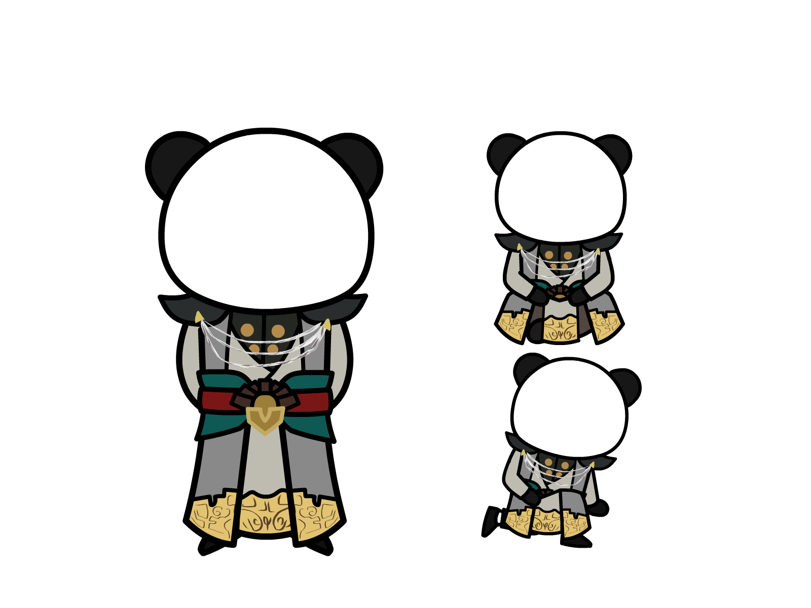 人物图-玄幻修仙-多动作-男8