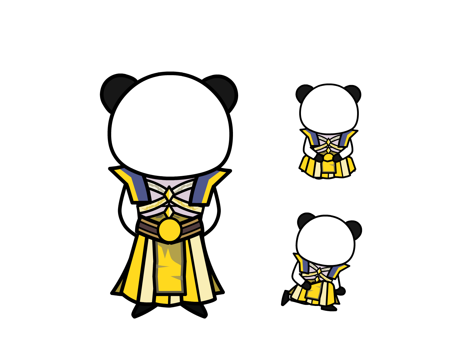 人物图-玄幻修仙-多动作-男10