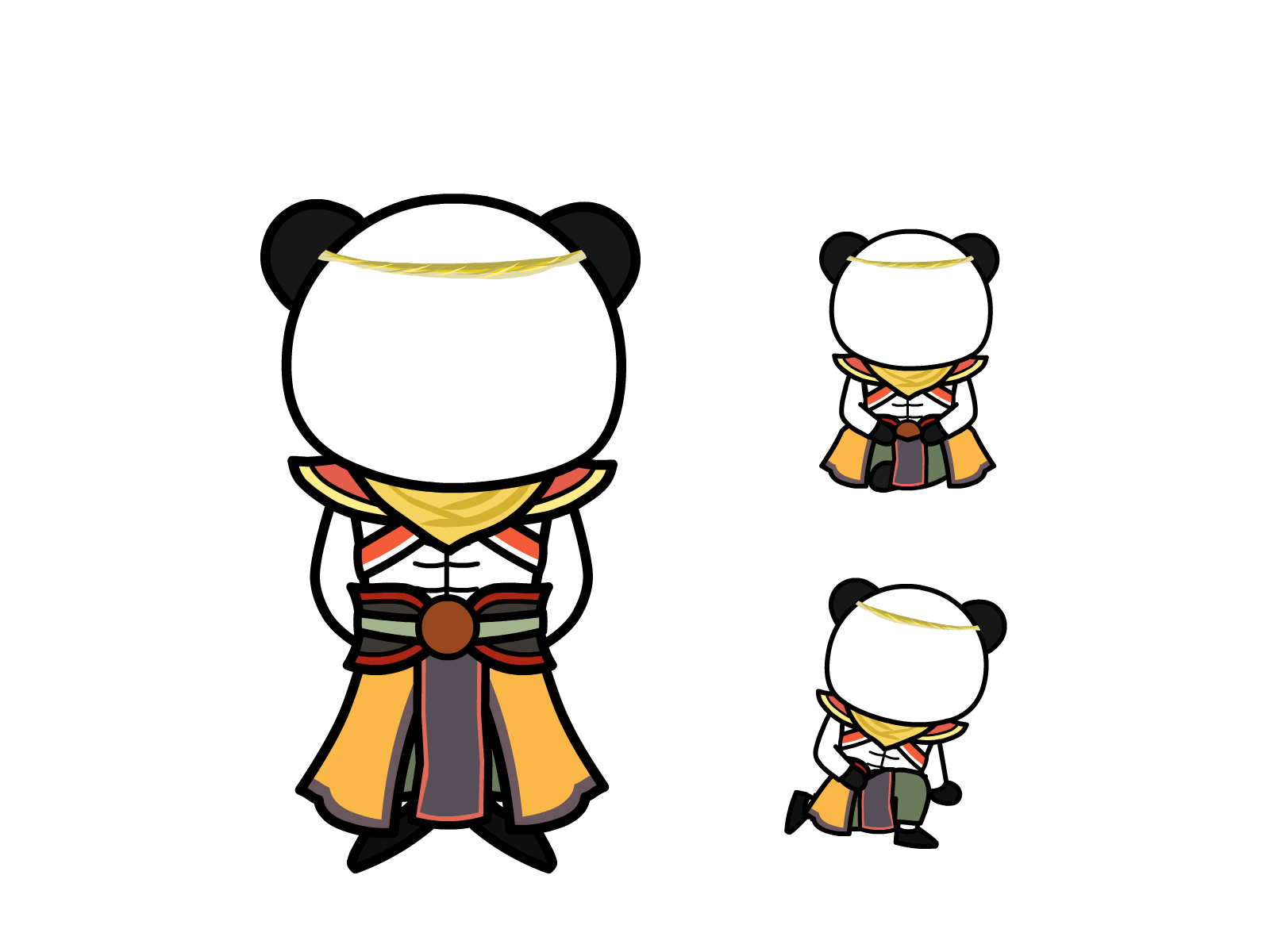 人物图-玄幻修仙-多动作-男7