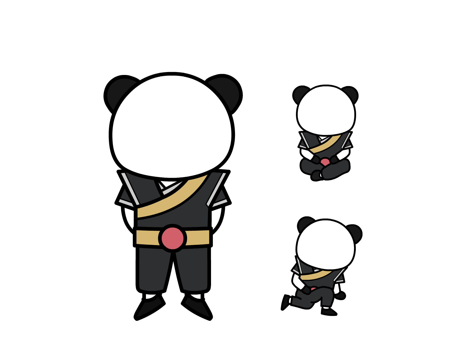 人物图-玄幻修仙-多动作-男8