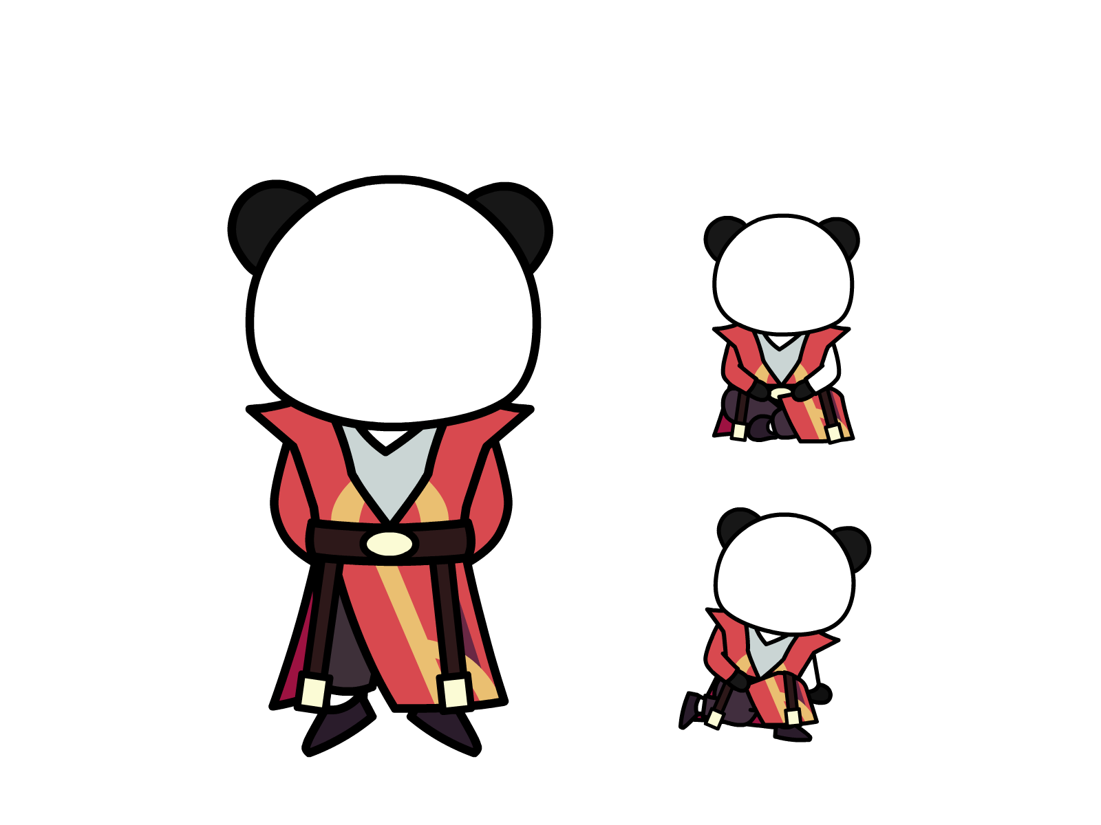 人物图-玄幻修仙-多动作-男6