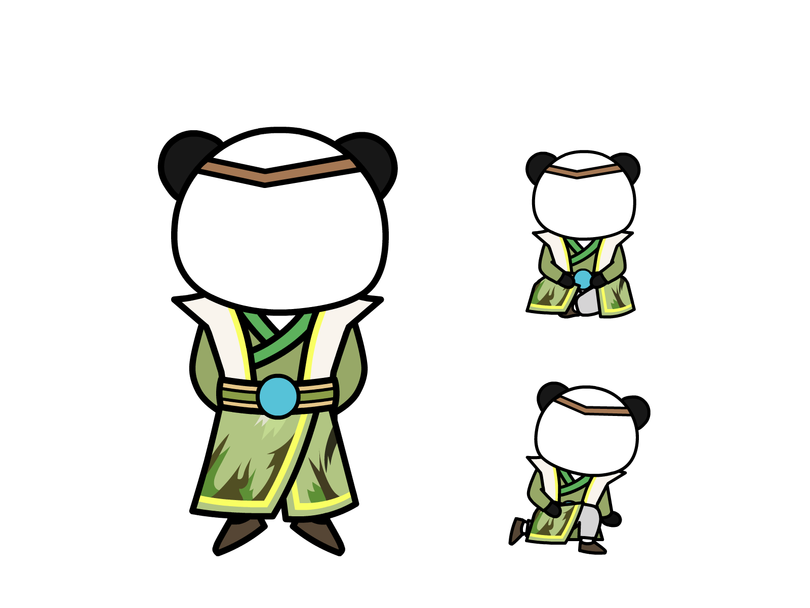 人物图-玄幻修仙-多动作-男10