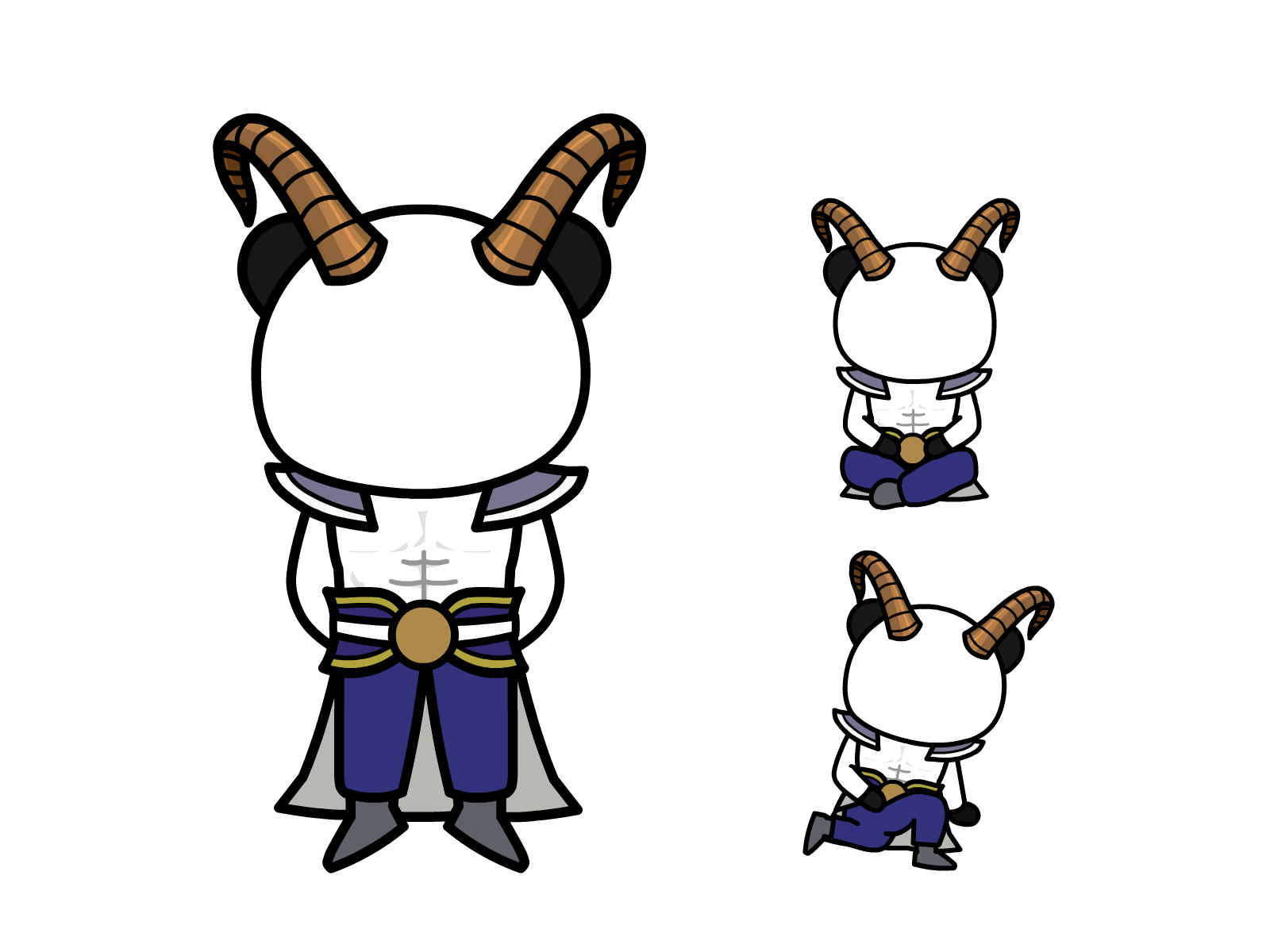 人物图-玄幻修仙-多动作-男10