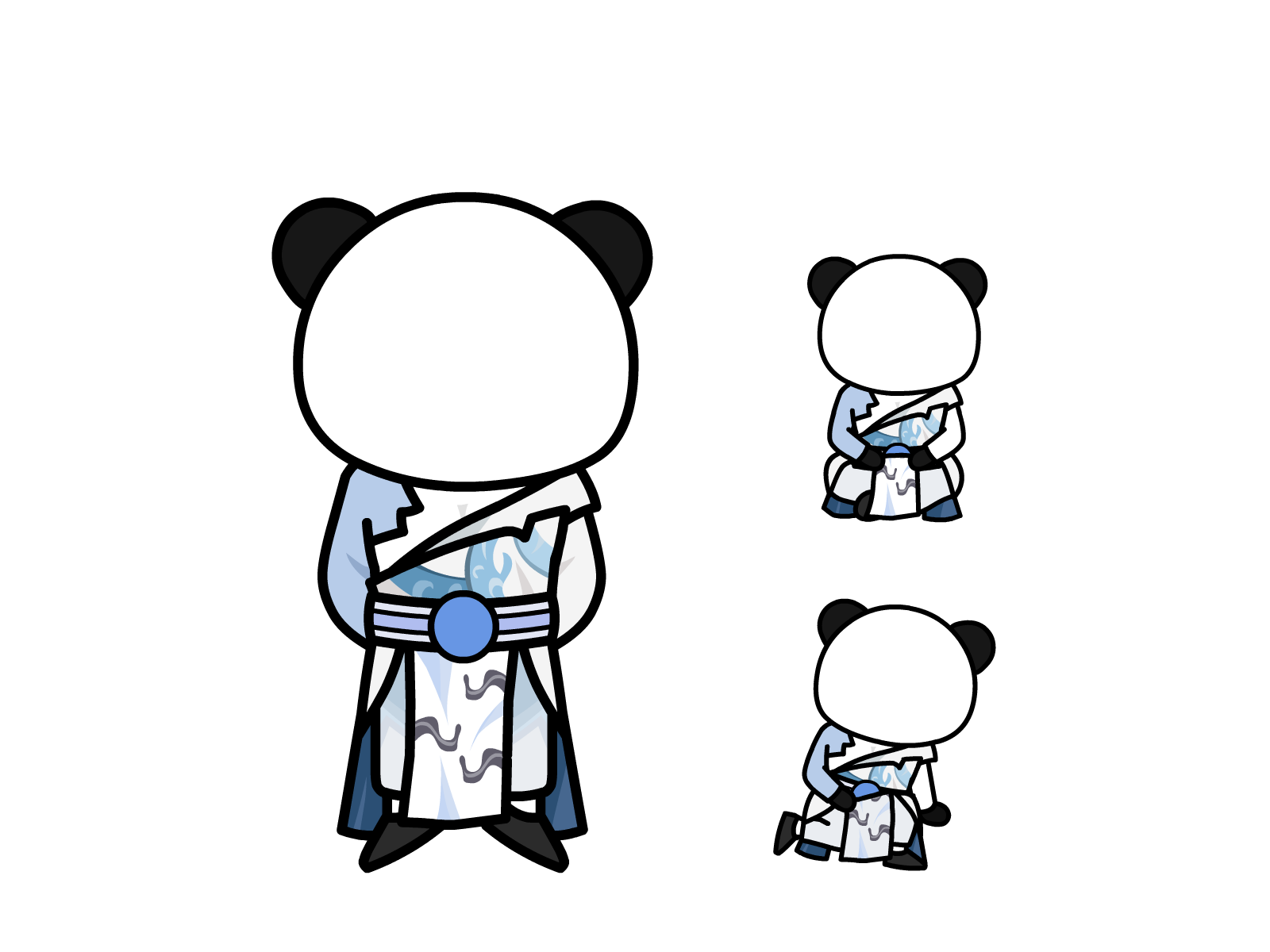 人物图-玄幻修仙-多动作-男7